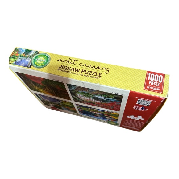 Springbok “Sunlit Crossing” 1000-Piece Jigsaw Puzzle - Picture 2 of 2